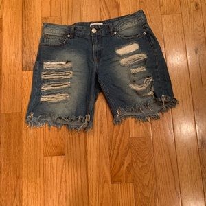 Just USA Denim Bermuda Shorts